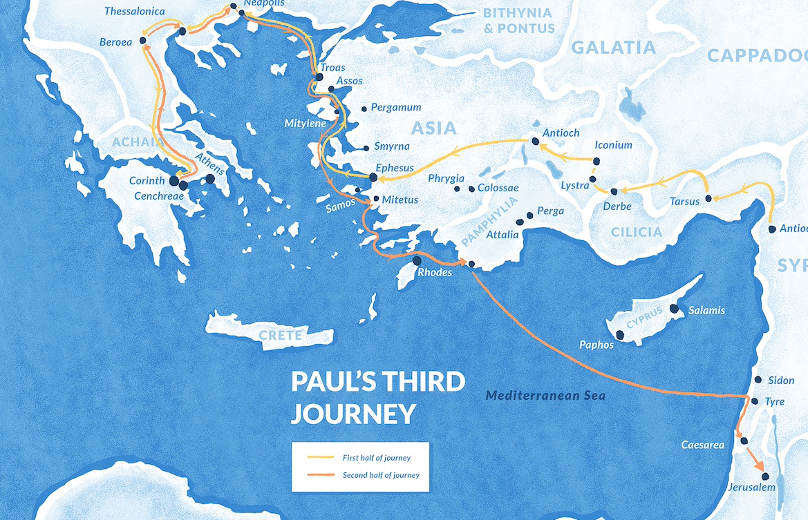 Mapping the Apostle Paul’s Journeys: Following in His Footsteps hero image